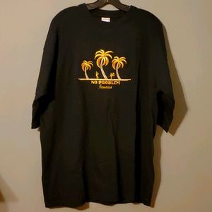 NWOT Vtg Sun Island "No Problem Jamaica" Sz XL